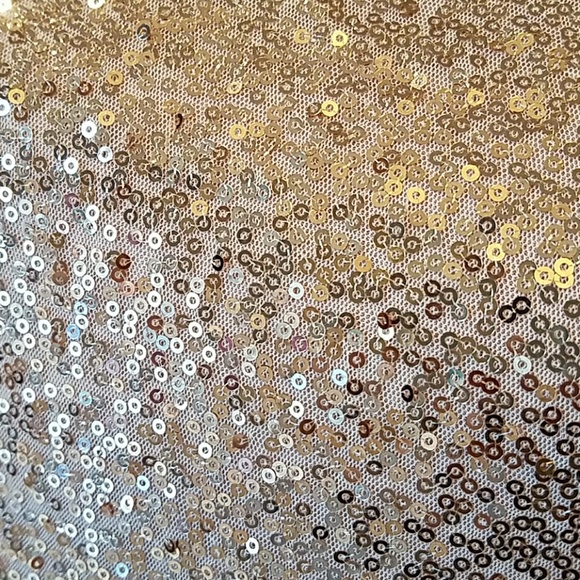 🆕 🔴SOLD OUT🔴Rose Gold Sequin Bodysuit - Picture 4 of 7